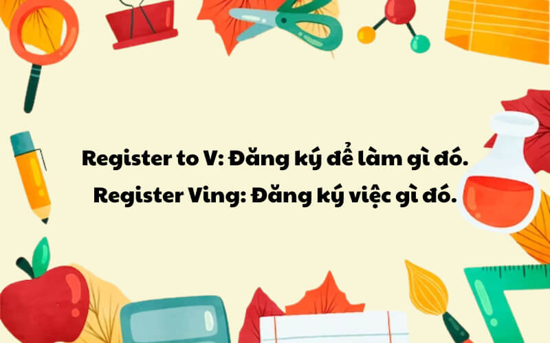 Register to V hay Ving?