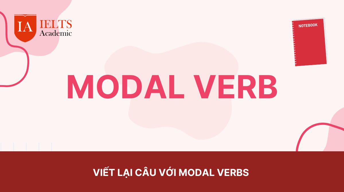 Viết lại câu với modal verbs